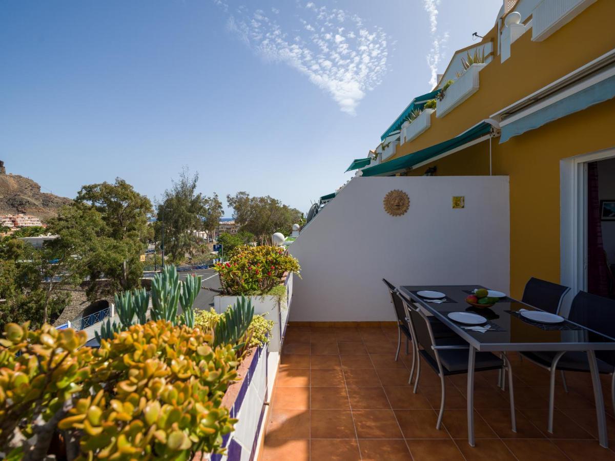 Apartamento Amarre Pool Puerto De Mogan Exterior foto