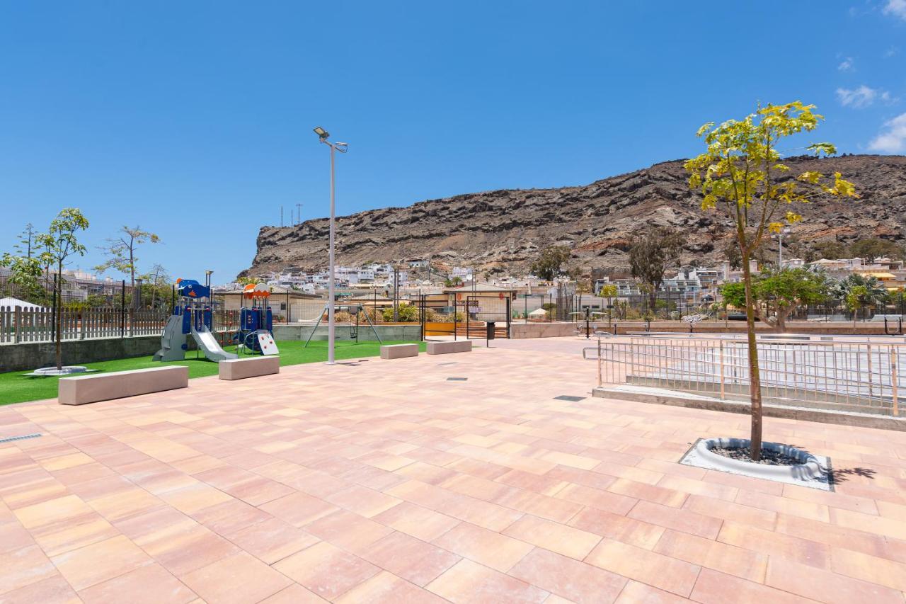 Apartamento Amarre Pool Puerto De Mogan Exterior foto