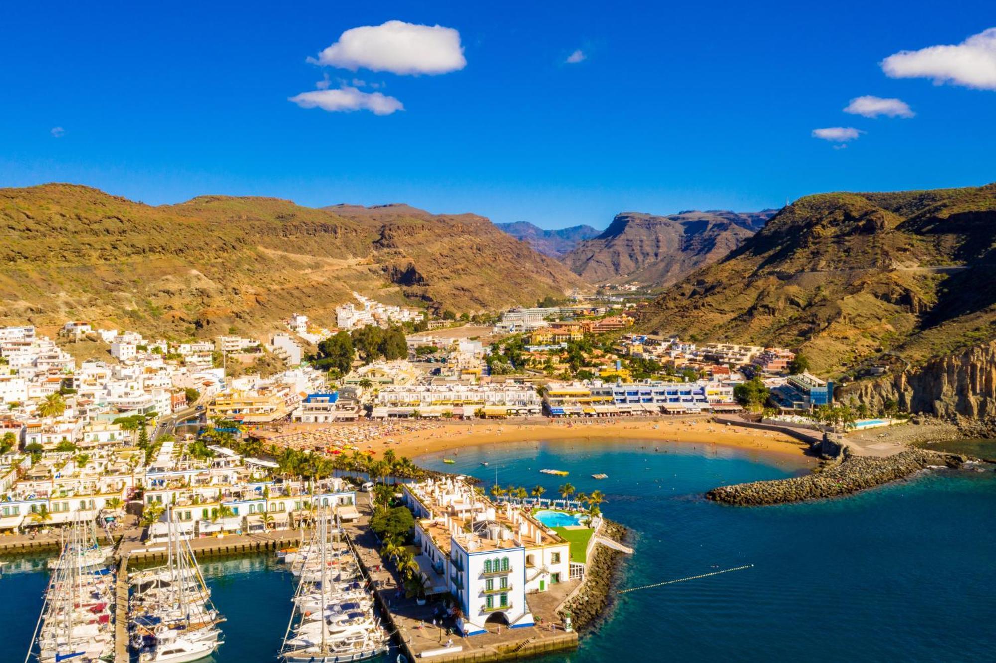 Apartamento Amarre Pool Puerto De Mogan Exterior foto