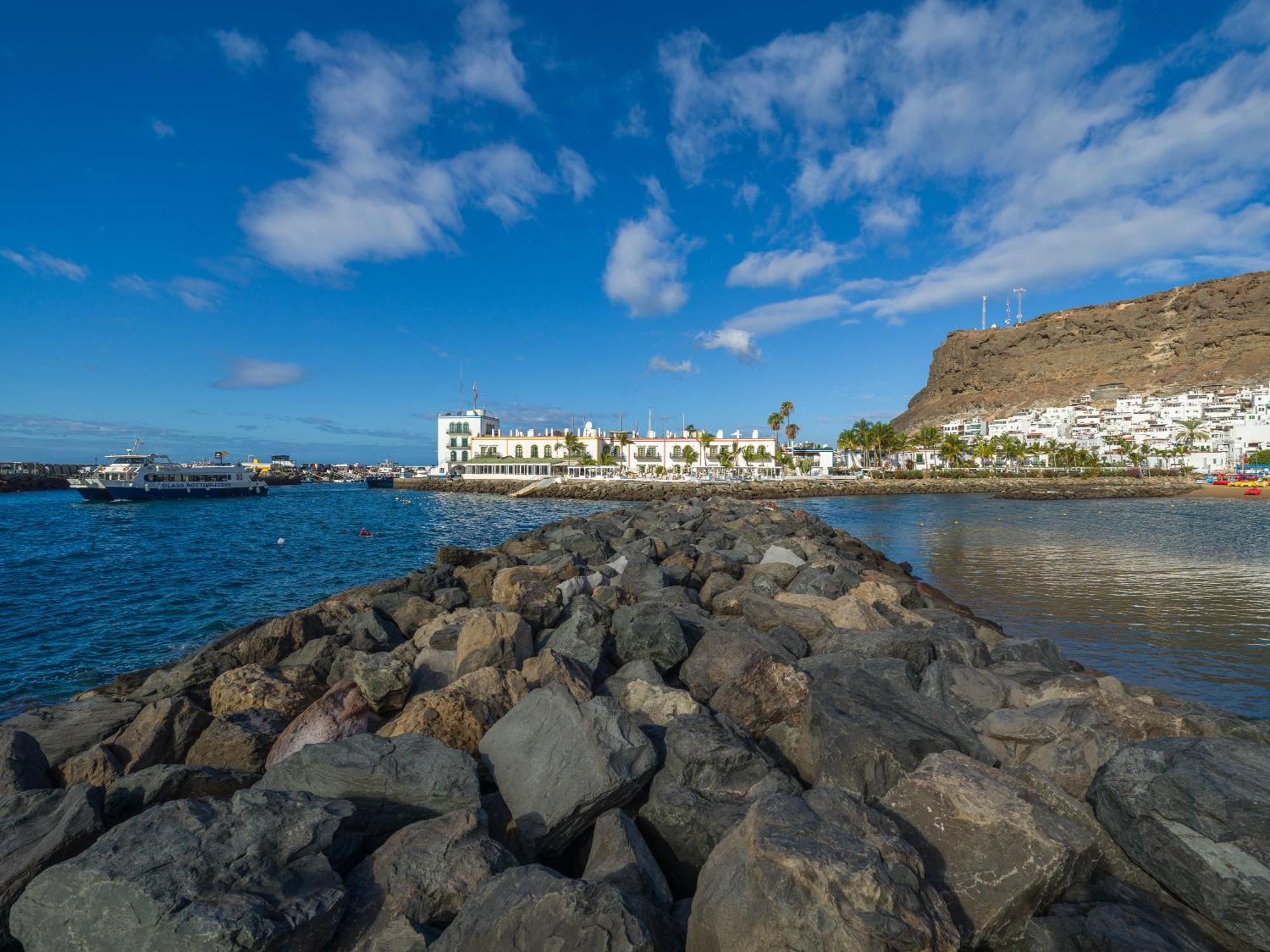 Apartamento Amarre Pool Puerto De Mogan Exterior foto